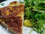 Quiche fromage de chèvre et jambon