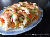 Salade thaïe aux crevettes