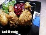 Saté de poulet