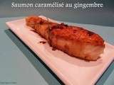 Saumon caramélisé au gingembre