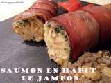 Saumon en habit de jambon