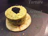 Tartare avocat pomme