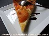 Tarte amandine aux abricots