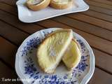 Tarte au fromage blanc et fleur d'oranger