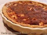 Tarte au saumon frais et curry