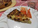 Tarte aux legumes et jambon