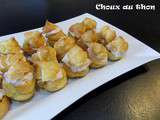 Tartelette au thon ou choux au thon