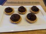 Tartelettes choco marron et raisins