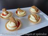 Tartelettes fruit rouge speculos