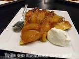 Tatin de nectarines au miel