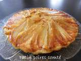 Tatin poires comté