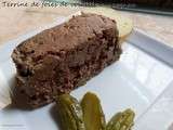 Terrine de foies de volaille au cognac sans cuisson