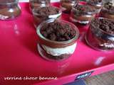 Verrine choco banane