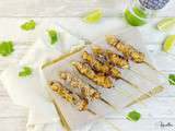 Brochettes de poulet Teriyaki