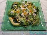 Salade Composée aux Couleurs du Soleil # Recette Facile