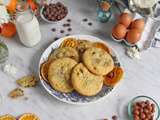 Cookies Orange, Chocolat au lait, & Noisette