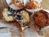 Muffins aux myrtilles