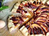 Tarte rustique aux prunes