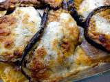 Gratin de veau aubergine mozza sur lit de gnocchi (« one pot » gratin)