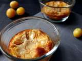 Petits clafoutis express aux mirabelles