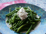 Salade de haricots verts au tzatziki