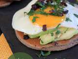 Pancakes au sarrasin {Oeuf & Avocat}