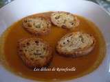 Bisques de crevettes au thermimix