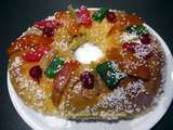 Brioche des rois aux fruits confits