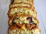 Cake de polenta amandes et courgettes