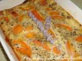 Clafoutis abricots-pistaches Un des desserts