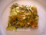 Courgettes gratinées au parmesan