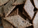 Crackers aux algues et au citron au Thermomix