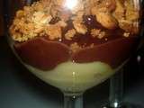 Crumble banane-chocolat