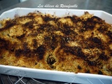 Gratin de chou-fleur à la moutarde