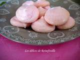 Meringues girly à la fraise