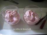 Mousse au fraises express au thermomix