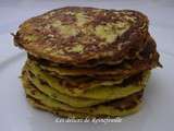 Pancakes de  courgettes