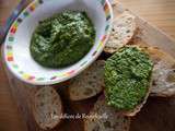 Pesto de fanes de radis