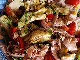 Salade de cœurs d'artichauts