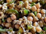 Salade portugaise aux pois chiches (100% végétal)