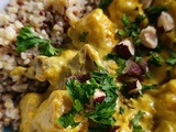 Sauté de butternut au curry