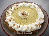 Tarte aux citrons verts et aux graines de pavot