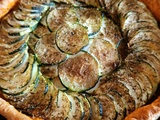 Tarte aux courgettes et au pesto