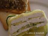 Terrine de courgettes au chévre