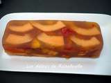 Terrine de fruits en gelée de pommes