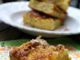 Pudding aux pommes caramélisées (et à la boisson amandes/caramel salé Bjorg) contre la morosité