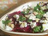 Sortez vos mandolines : Carpaccio de betterave à la pomme et feta