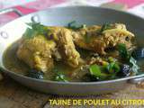 Tajine de poulet au citron (Maroc)