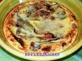 Gratin d'aubergines au confit d'estragon