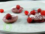 Petits Moelleux aux fruits rouges vegan